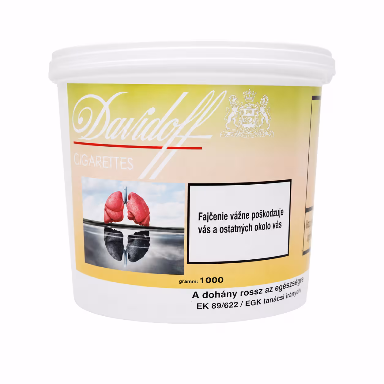 Tutun Rafinat la Galeata Davidoff Galben, 1KG